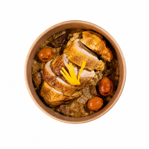 Mqali Chicken With Olives