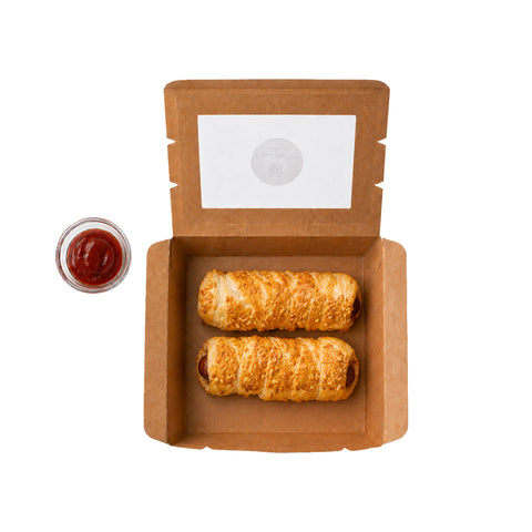 Hot Dog Puff Pastry (2 Pieces)