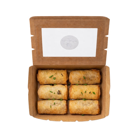 Mini Truffle And Artichoke Spring Rolls (6 Pieces)
